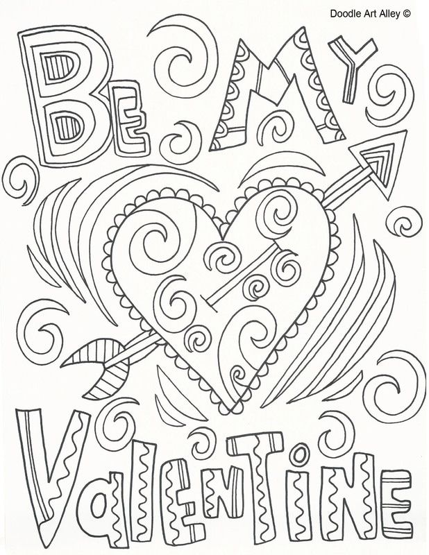 cute valentines day coloring pages for adults printable jpg