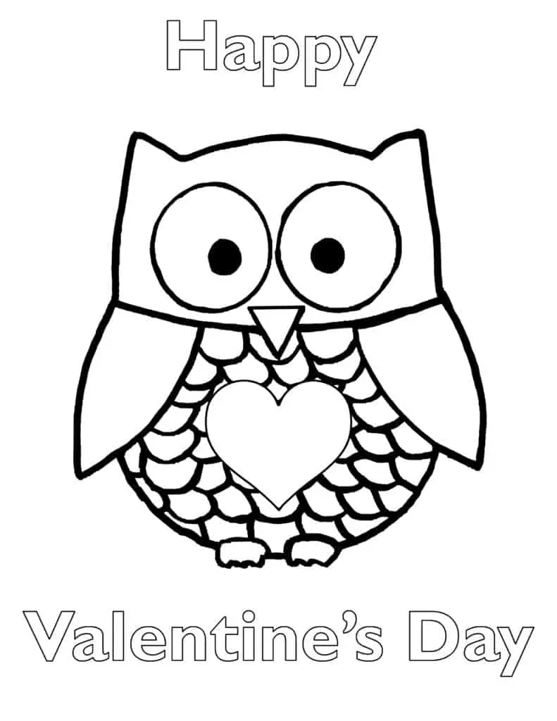 31 Cute Valentines Day Coloring Pages For Adults Printable 21