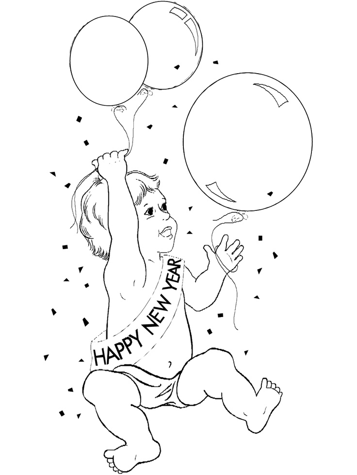 31 Disney New Year Coloring Pages Printable 19