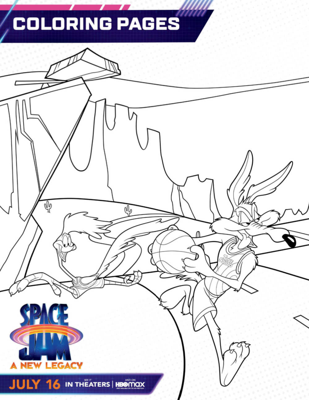 31 Fast Roadrunner Coloring Pages Printable 18