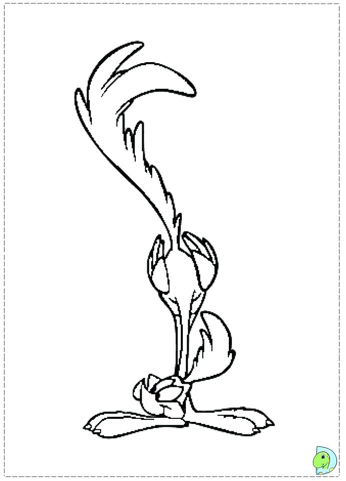 fast roadrunner coloring pages printable jpg