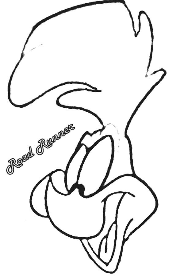 fast roadrunner coloring pages printable jpg