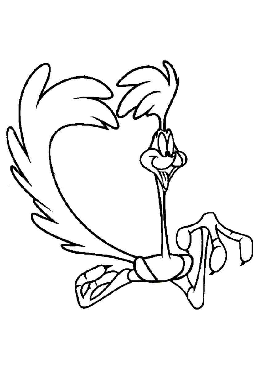 31 Fast Roadrunner Coloring Pages Printable 4