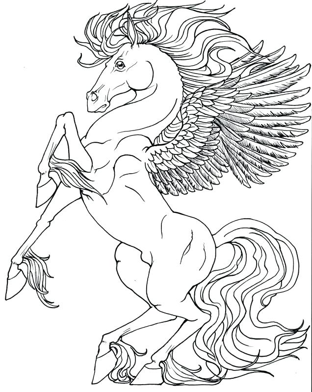 31 Pegasus Coloring Pages Printable 28