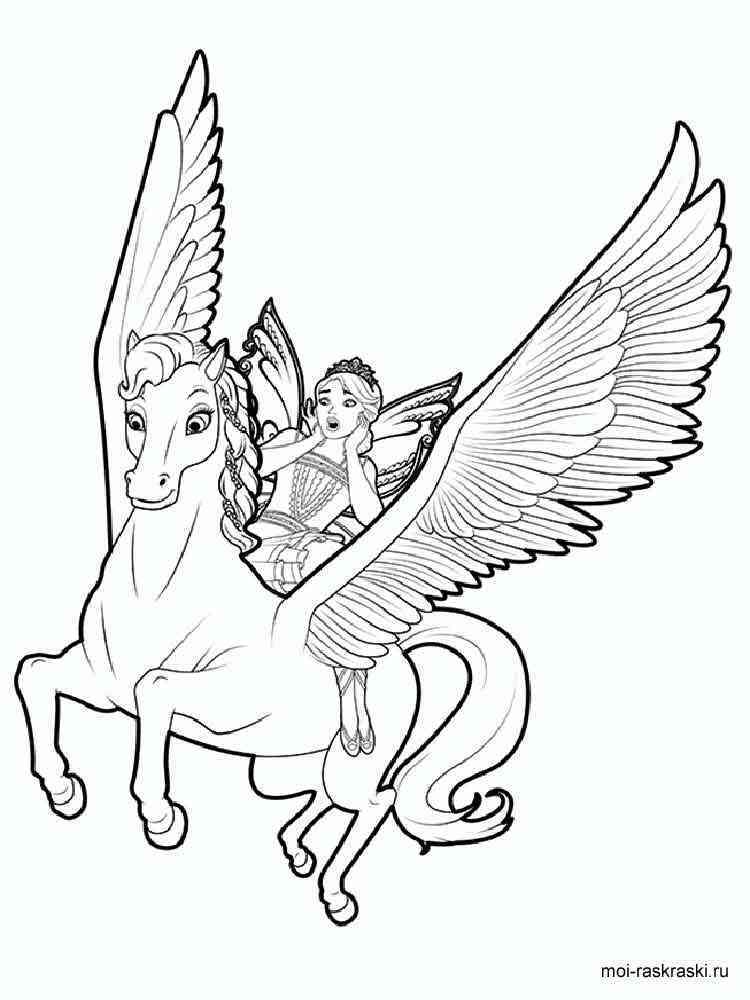 pegasus coloring pages printable jpg