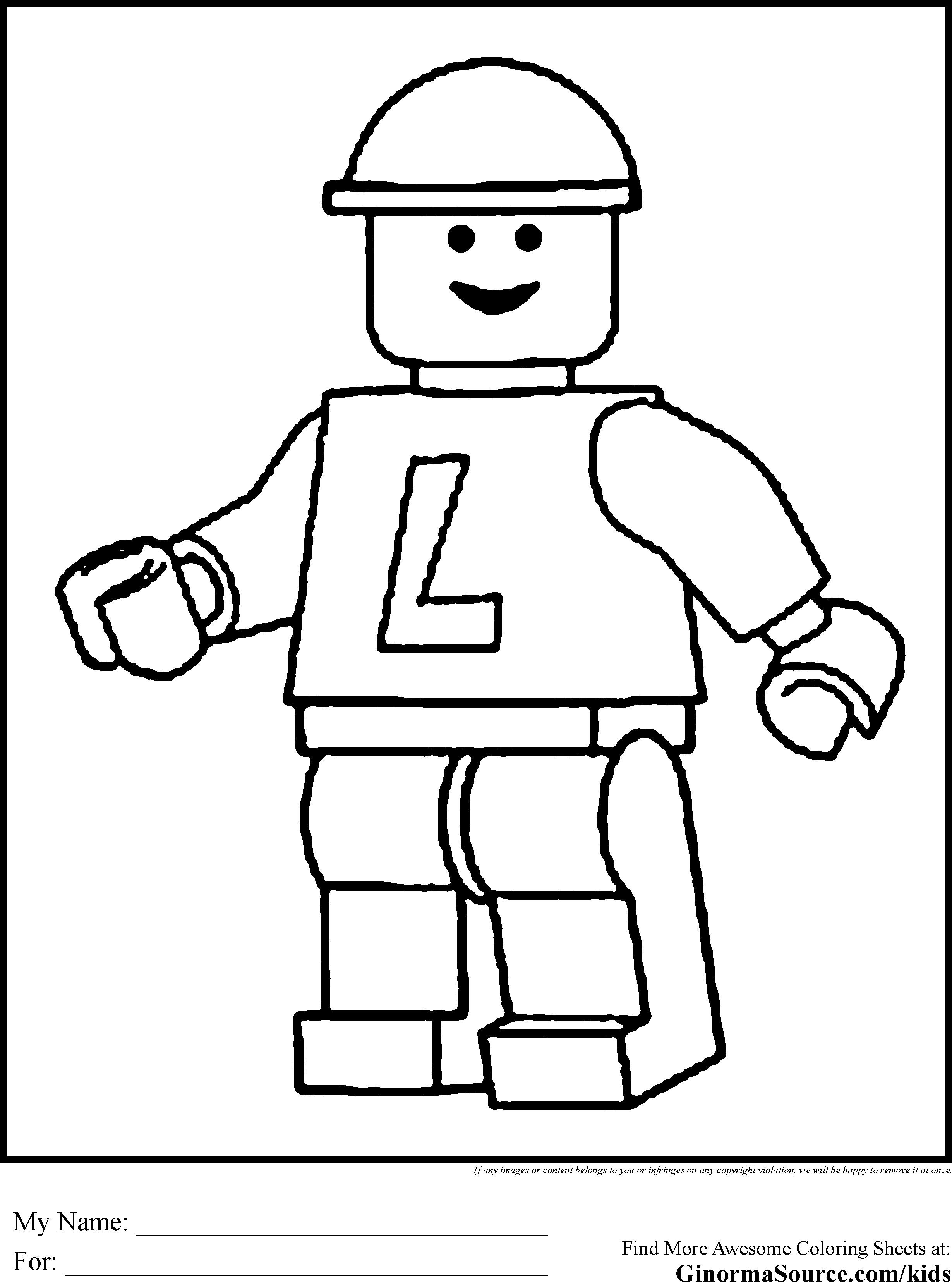 31 Solid Brick Coloring Pages Printable 26