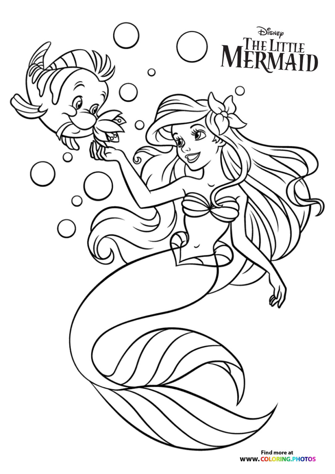 spooky little mermaid coloring pages ursula printable jpg