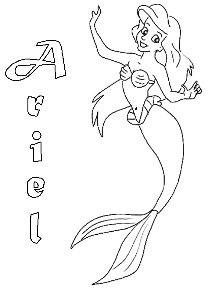 31 Spooky Little Mermaid Coloring Pages Ursula Printable 29