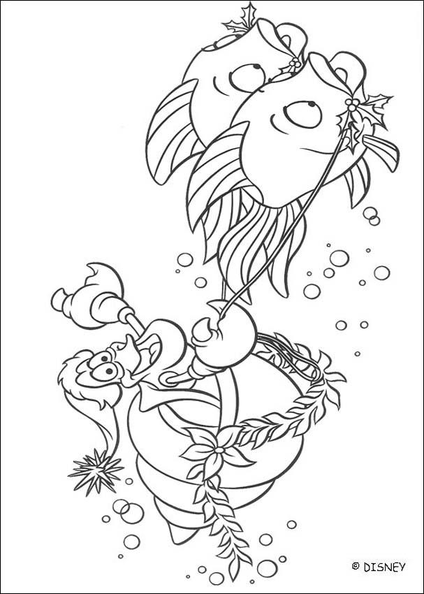 31 Spooky Little Mermaid Coloring Pages Ursula Printable 5