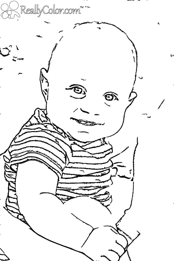 baby coloring pages printable jpg