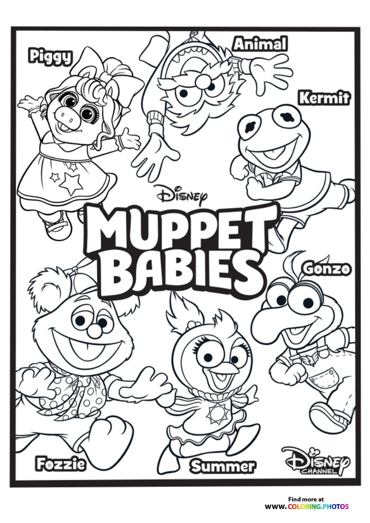 32 Baby Coloring Pages Printable 15