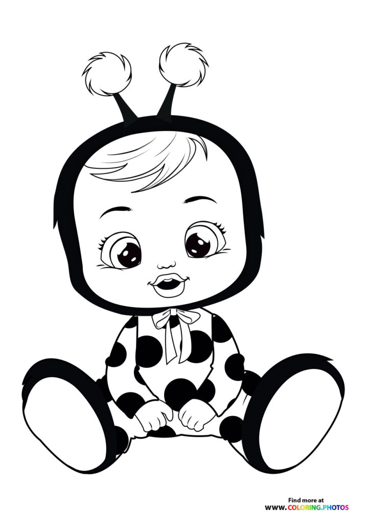 32 Baby Coloring Pages Printable 17