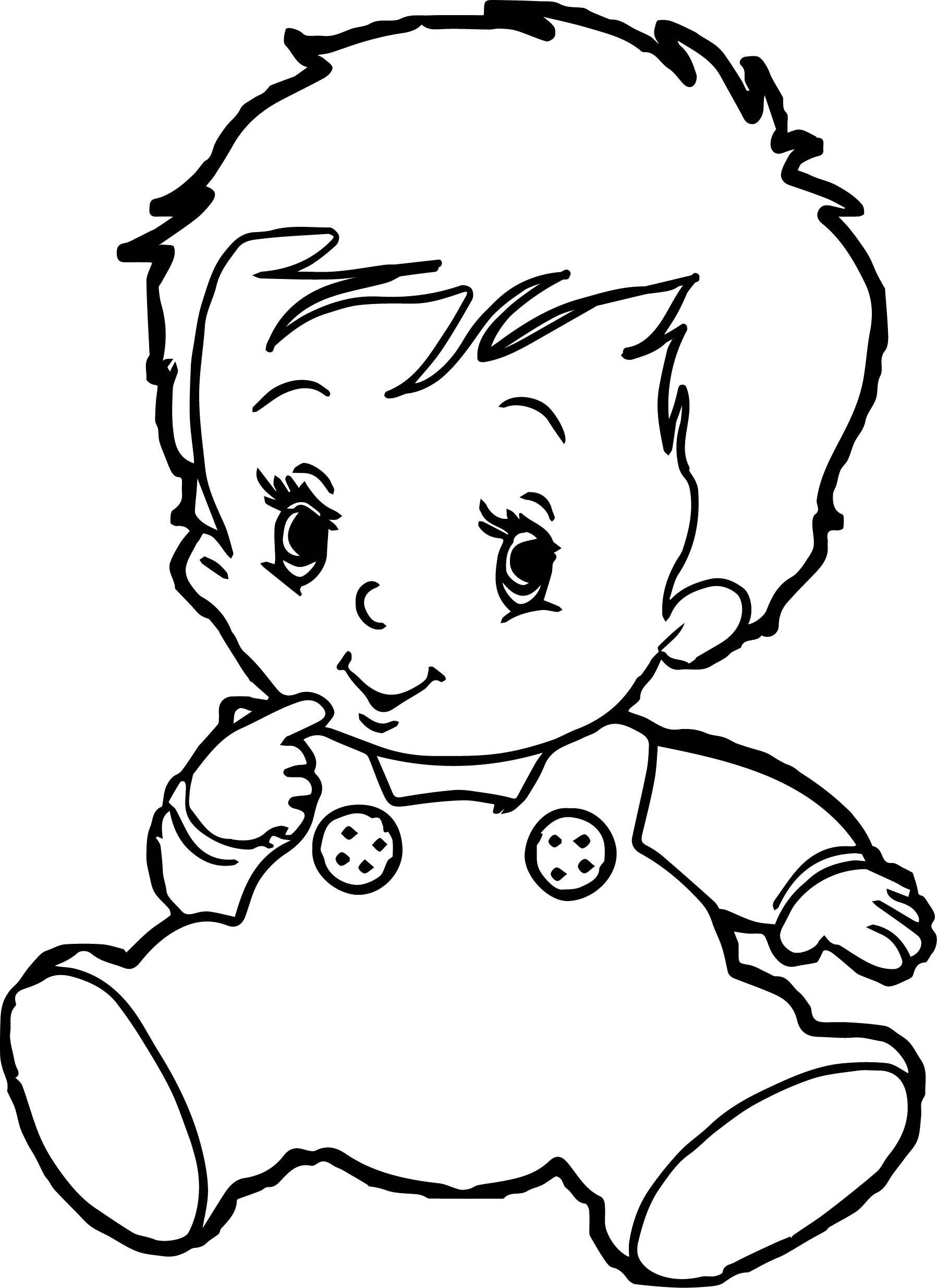 baby coloring pages printable jpg