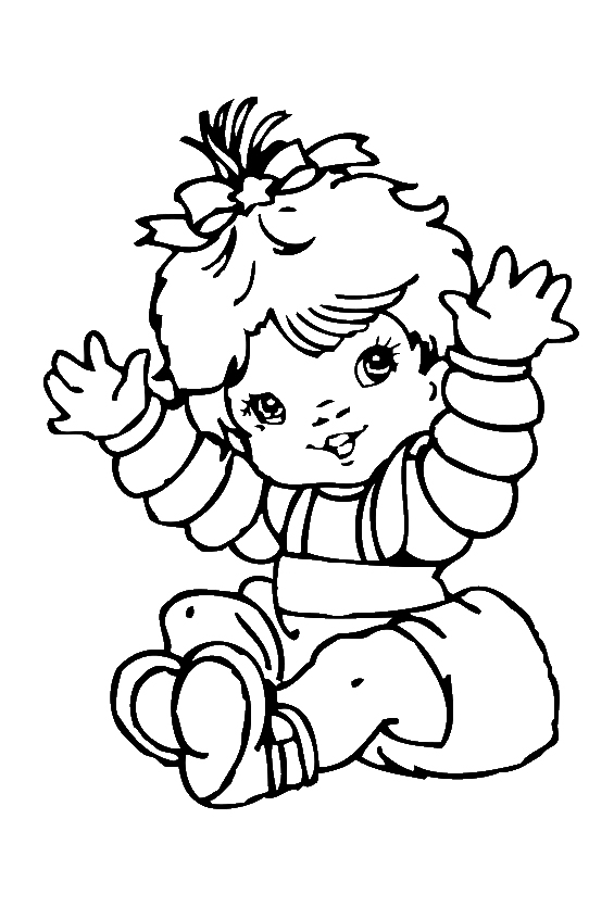 32 Baby Coloring Pages Printable 27