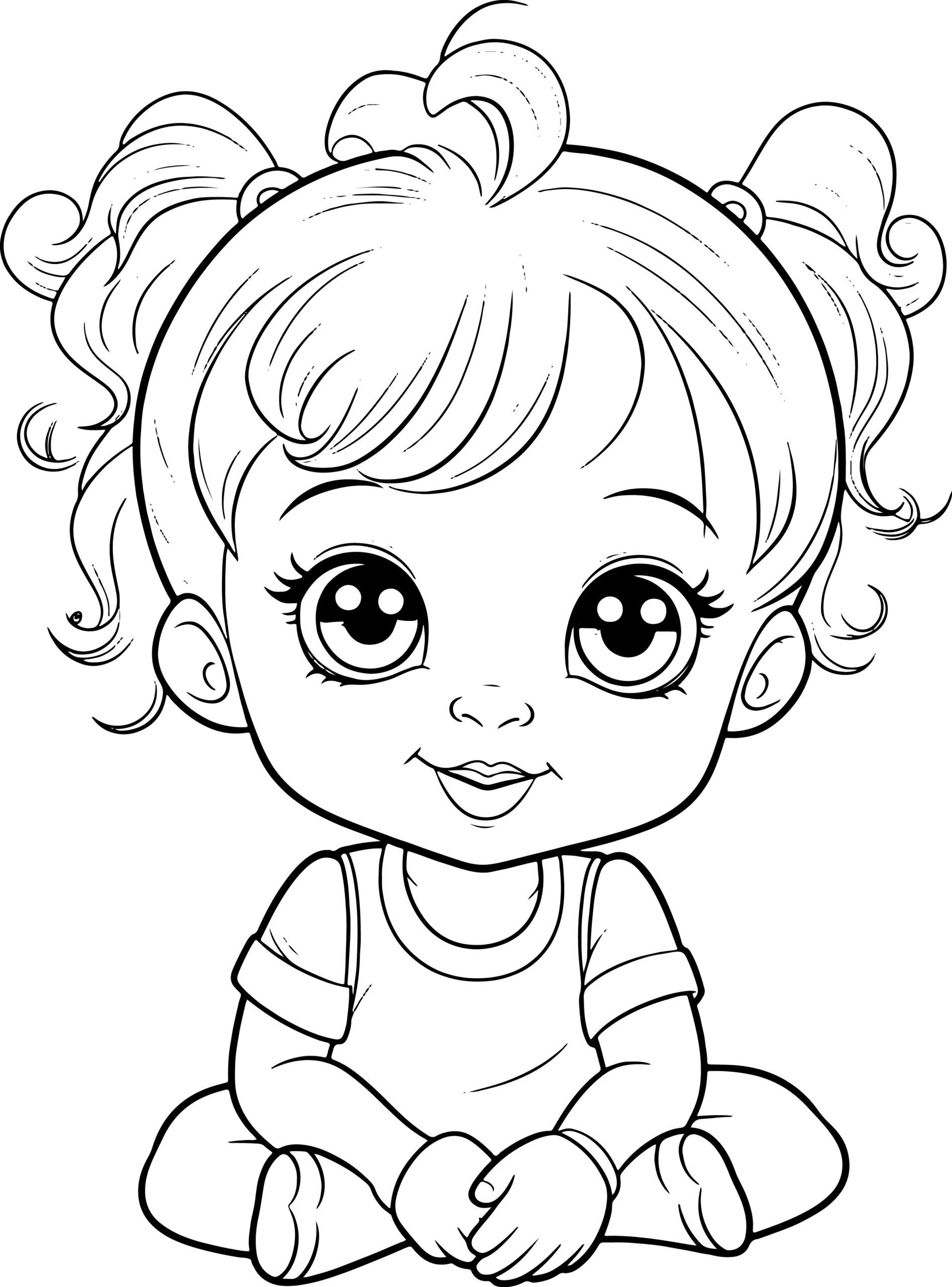 baby coloring pages printable jpg