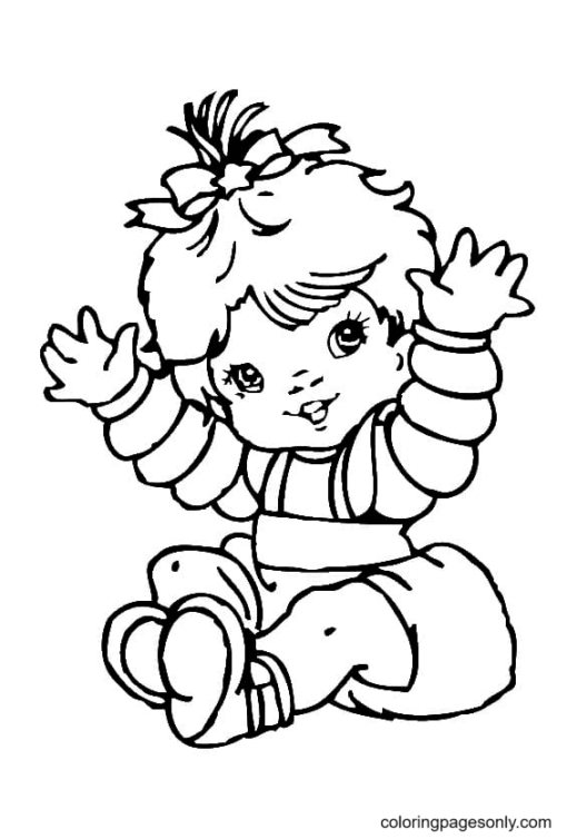 32 Baby Coloring Pages Printable 34