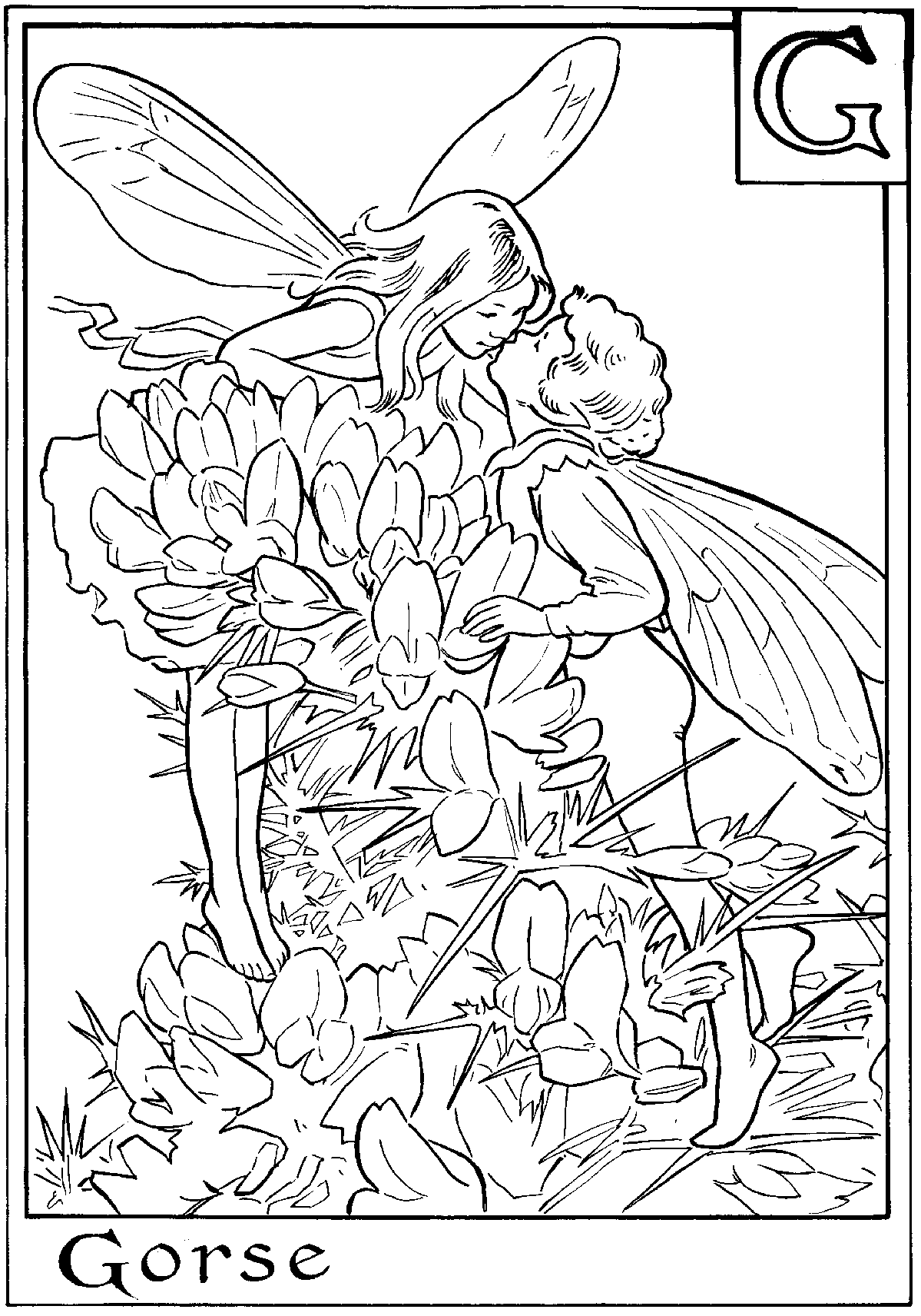 32 Detailed Fairy Tale Coloring Pages Printable 14