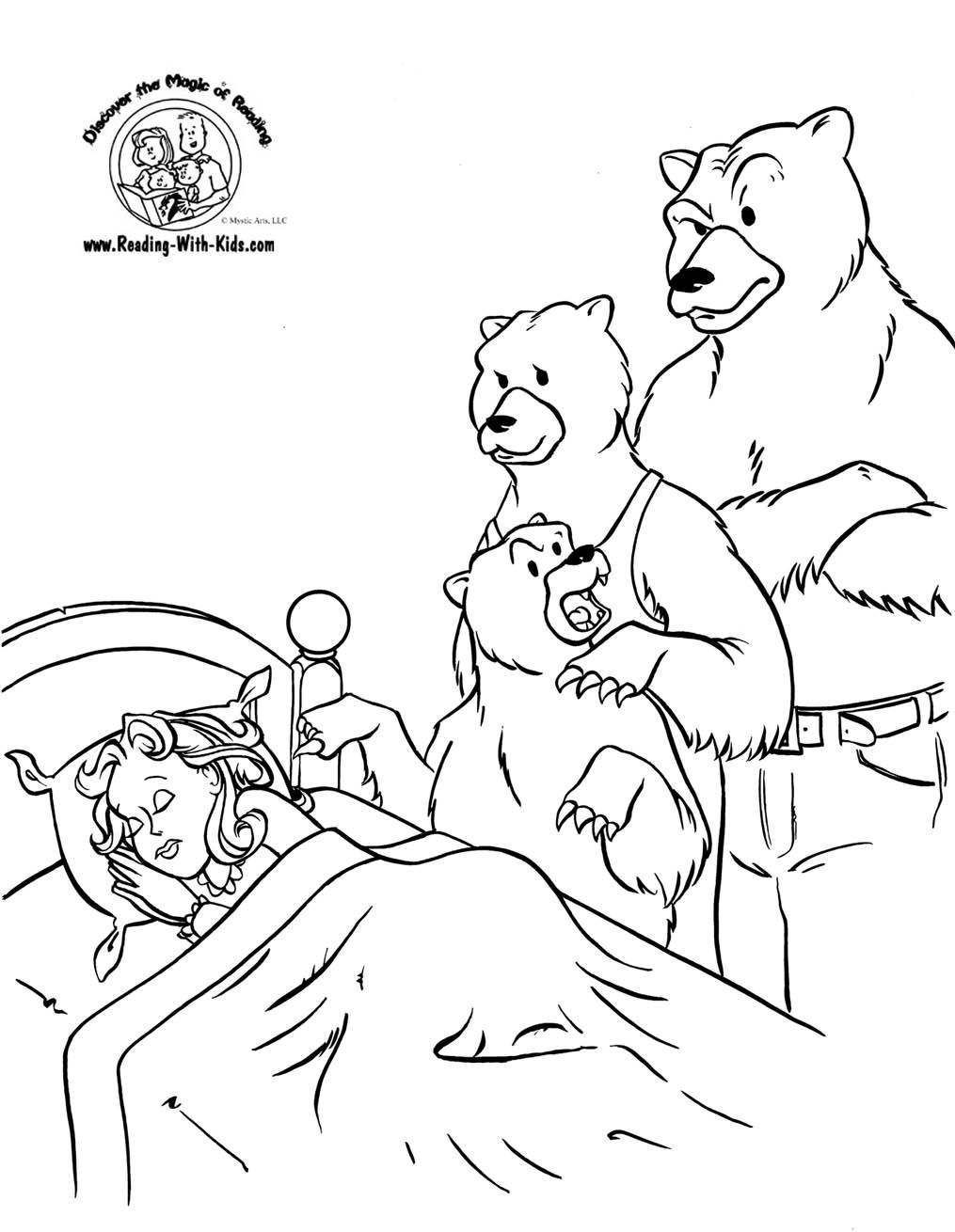 32 Detailed Fairy Tale Coloring Pages Printable 17