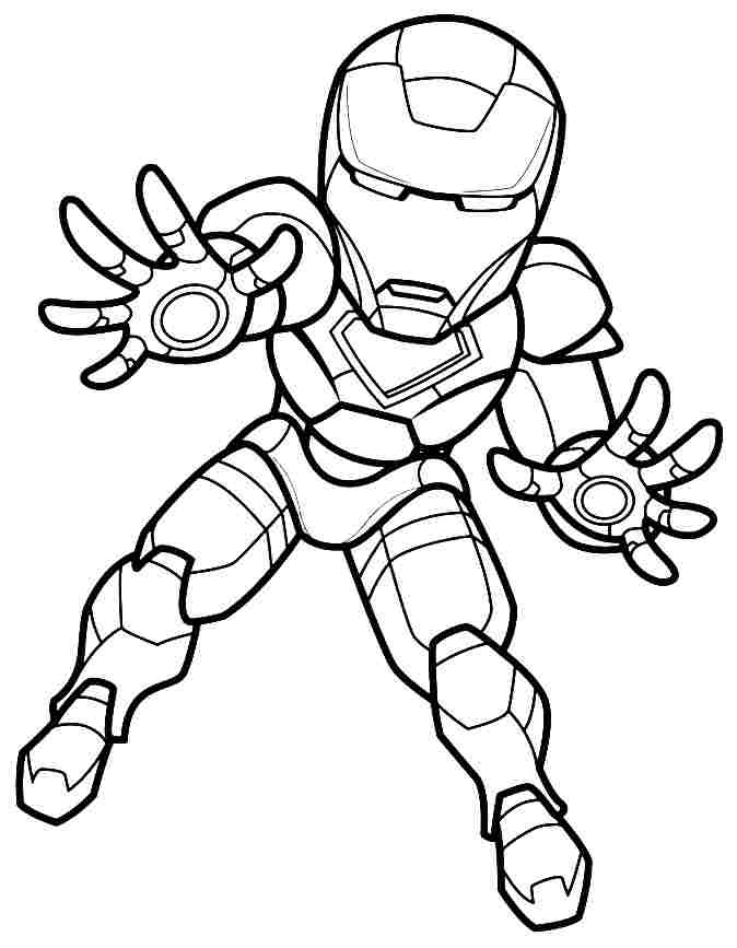 32 Heroic Iron Man Coloring Pages Printable 10