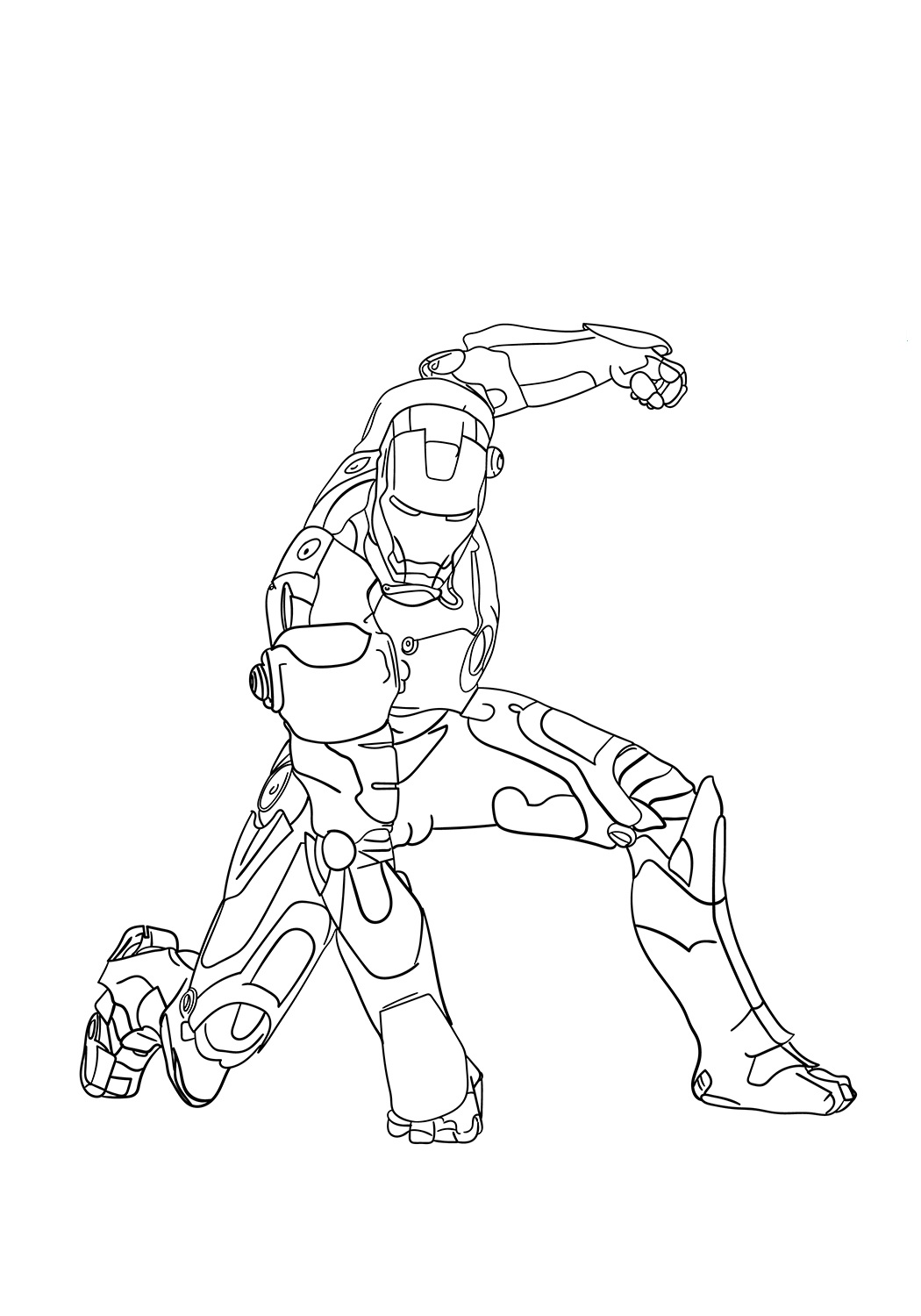 32 Heroic Iron Man Coloring Pages Printable 23