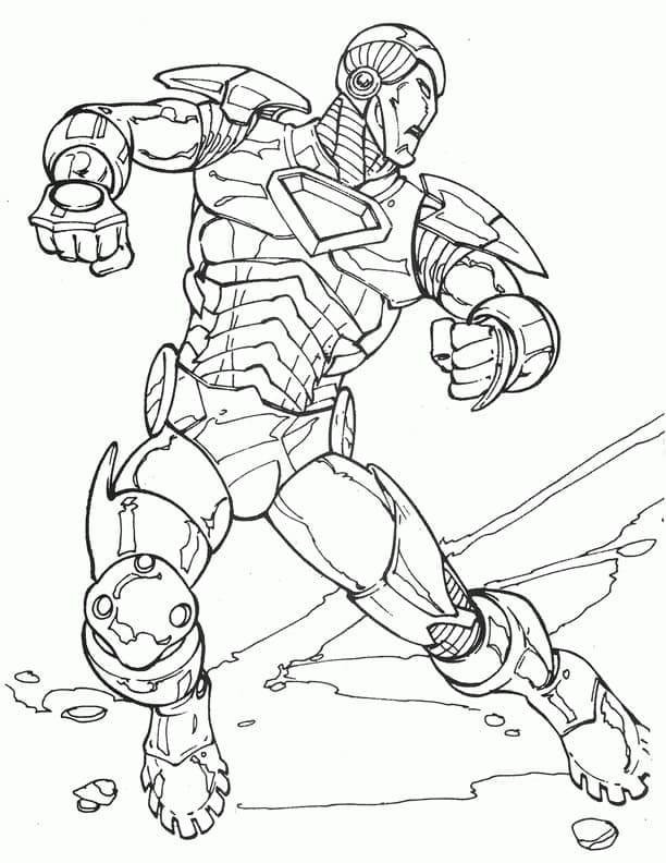 32 Heroic Iron Man Coloring Pages Printable 29