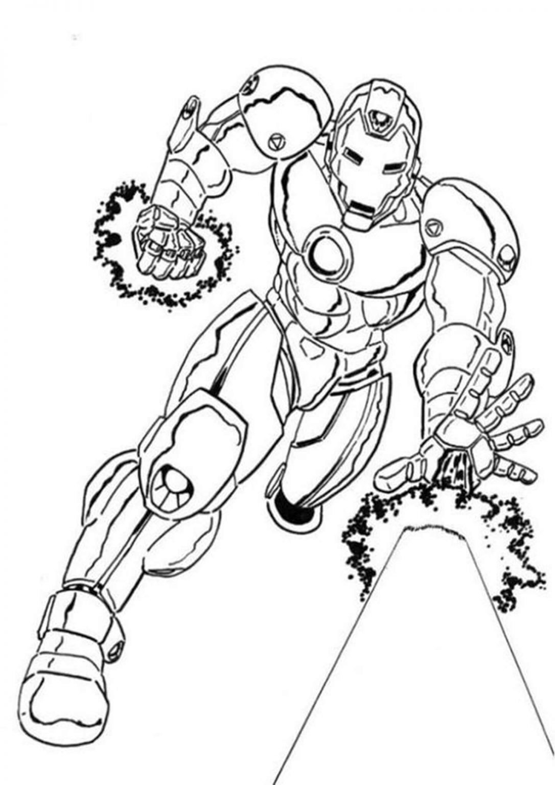 32 Heroic Iron Man Coloring Pages Printable 34