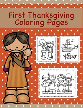 32 Historic First Thanksgiving Coloring Pages Printable 2