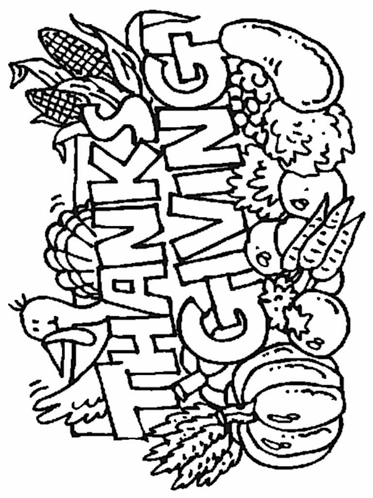 32 Historic First Thanksgiving Coloring Pages Printable 6