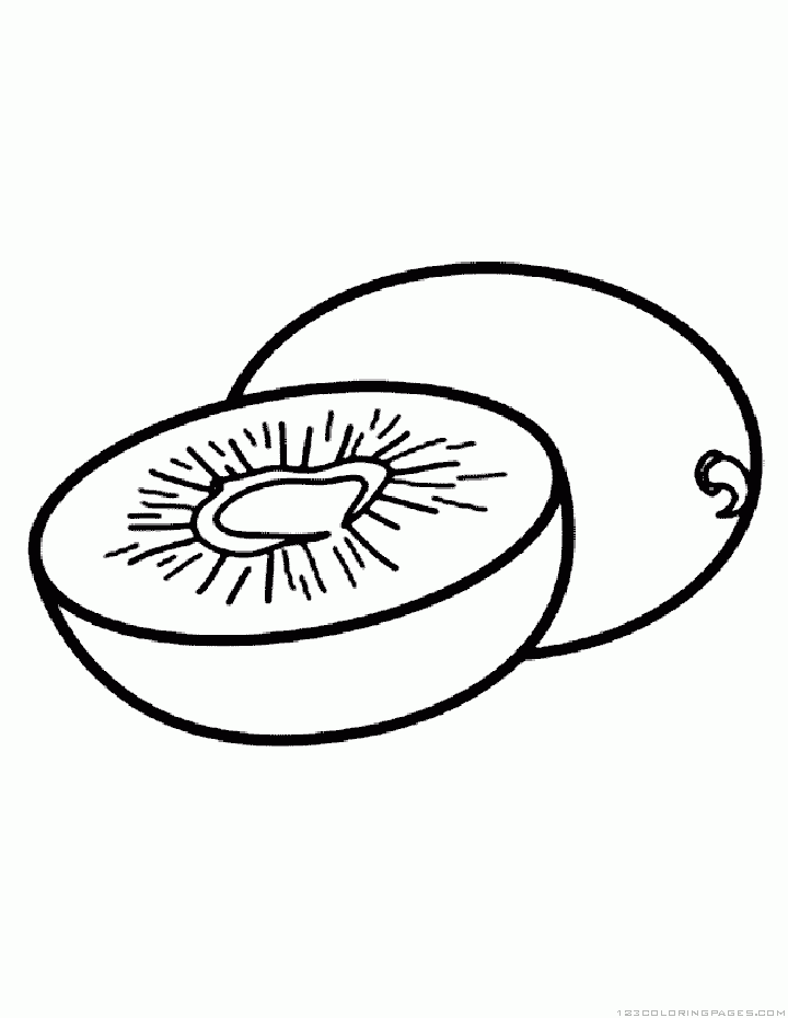 kiwi fruit coloring pages printable jpg