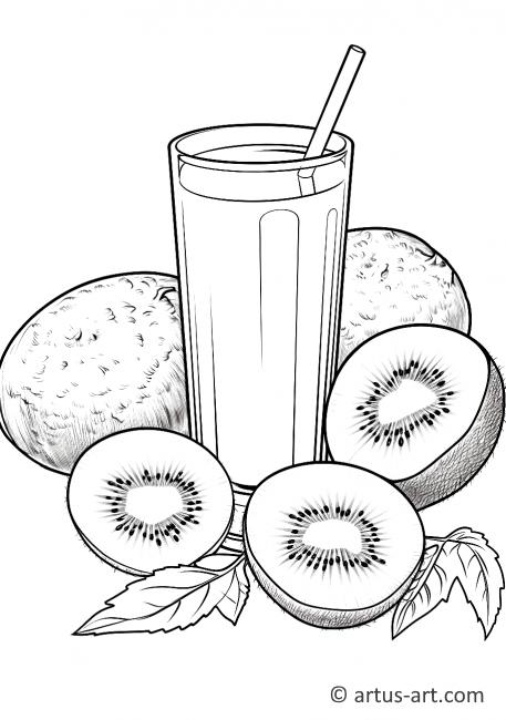 kiwi fruit coloring pages printable jpg