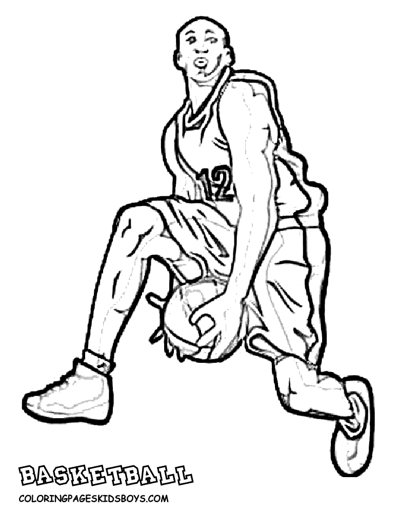 32 Legendary Michael Jordan Coloring Pages Printable 2