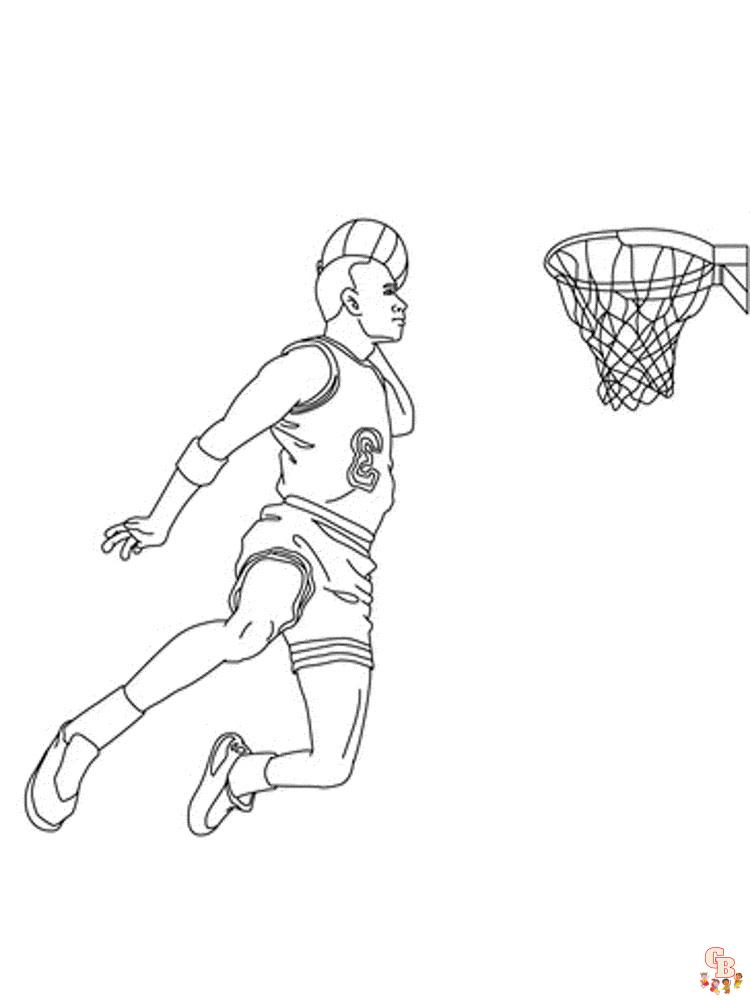 32 Legendary Michael Jordan Coloring Pages Printable 28