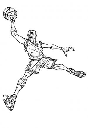 32 Legendary Michael Jordan Coloring Pages Printable 29