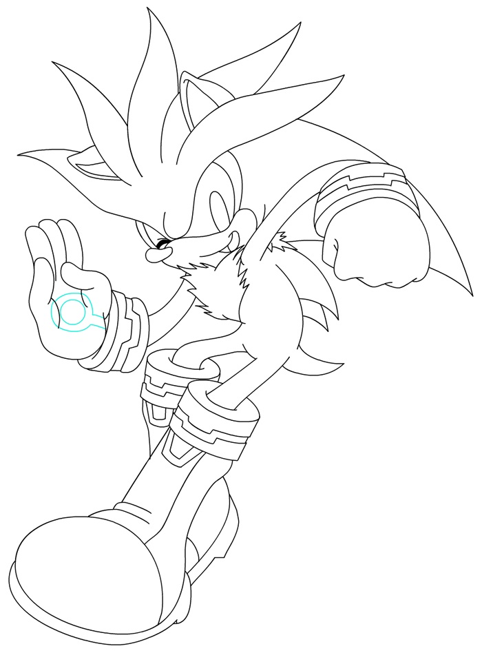 32 Sonic Hedgehog Characters Coloring Pages Printable 6