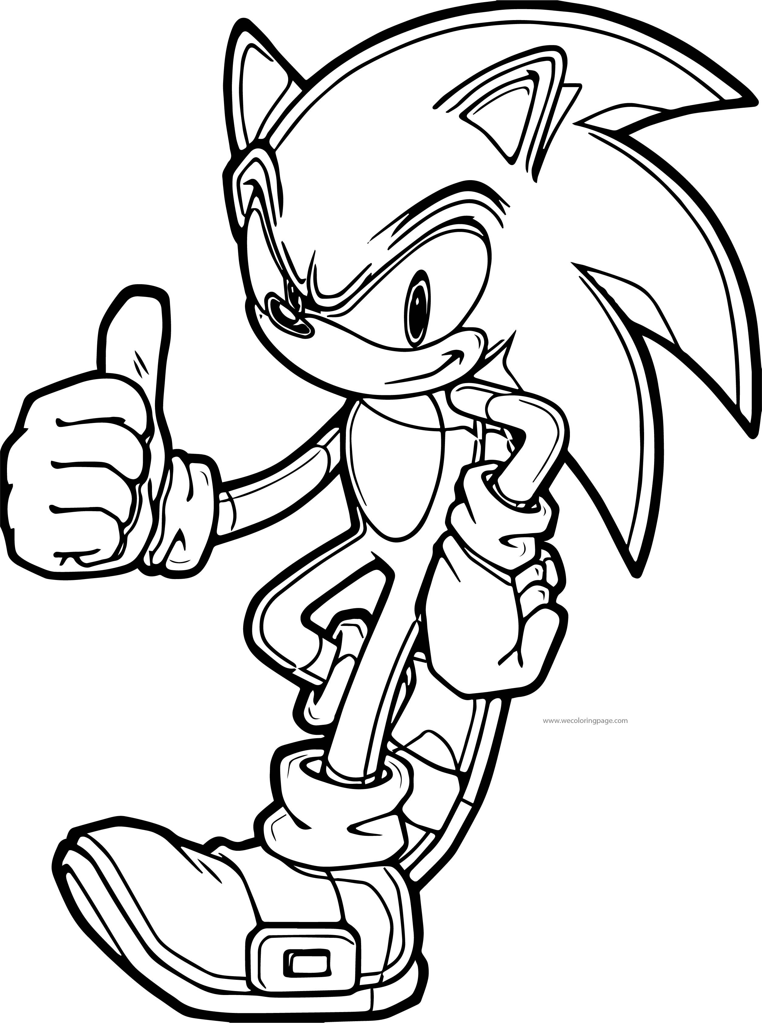 32 Sonic Hedgehog Characters Coloring Pages Printable 8