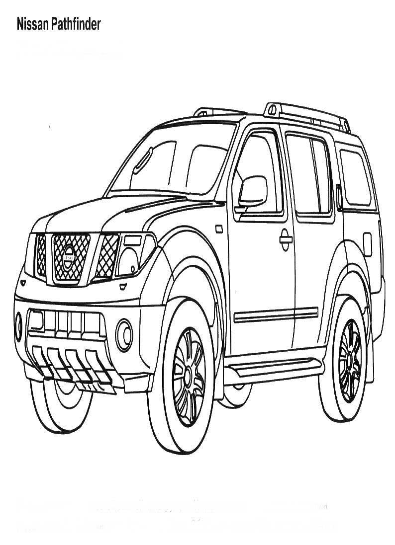 32 Speedy Nissan Coloring Pages Printable 1