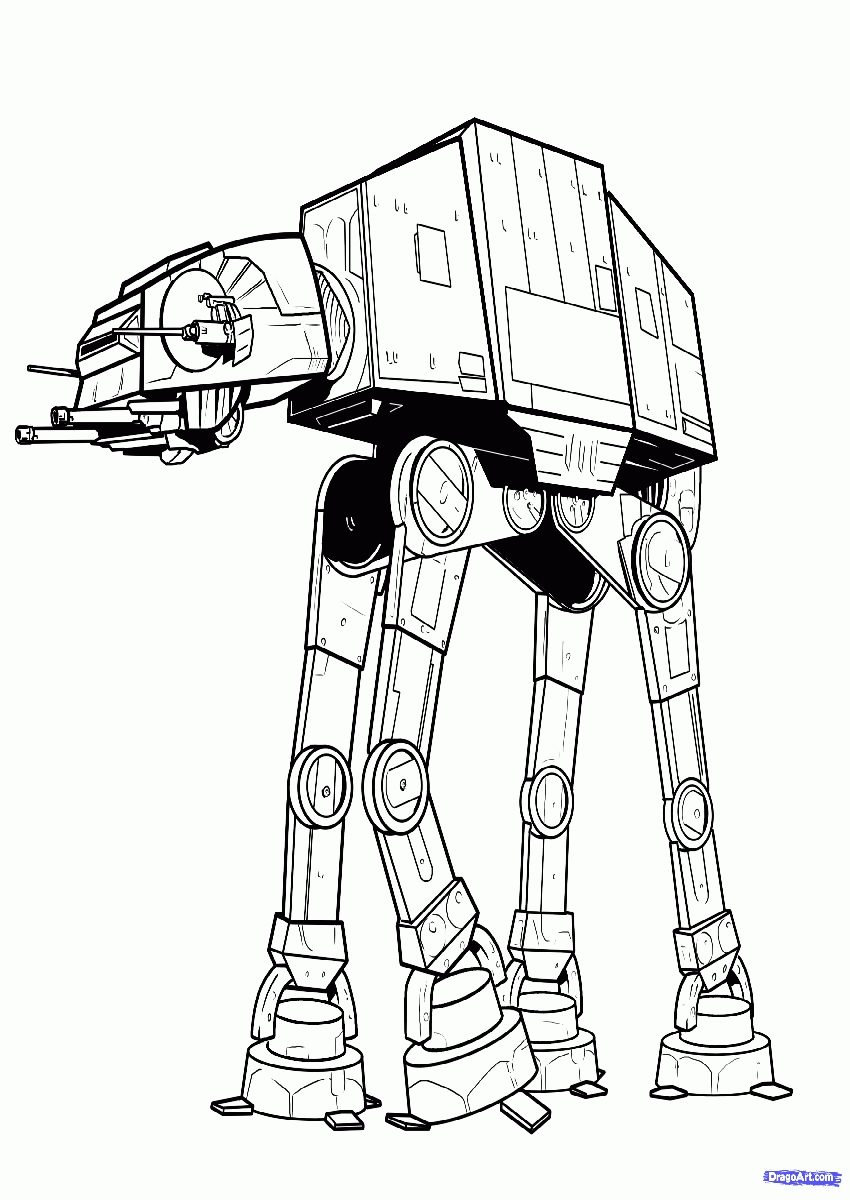 32 Star Wars Spaceship Coloring Pages Printable 10