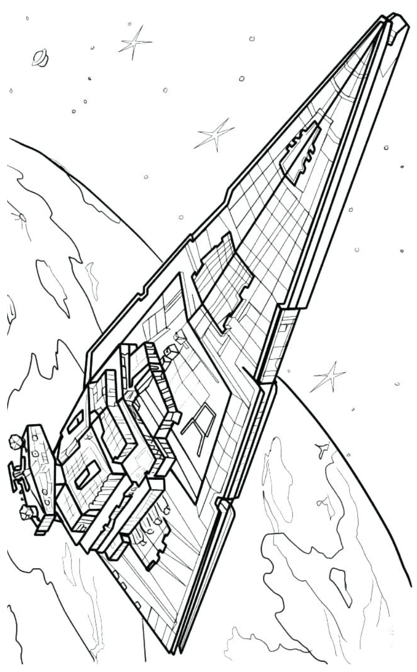 32 Star Wars Spaceship Coloring Pages Printable 27