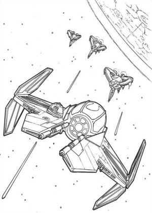 32 Star Wars Spaceship Coloring Pages Printable 30