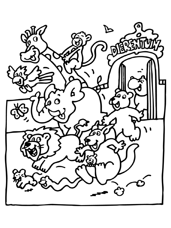 zoo coloring pages for kids printable jpg