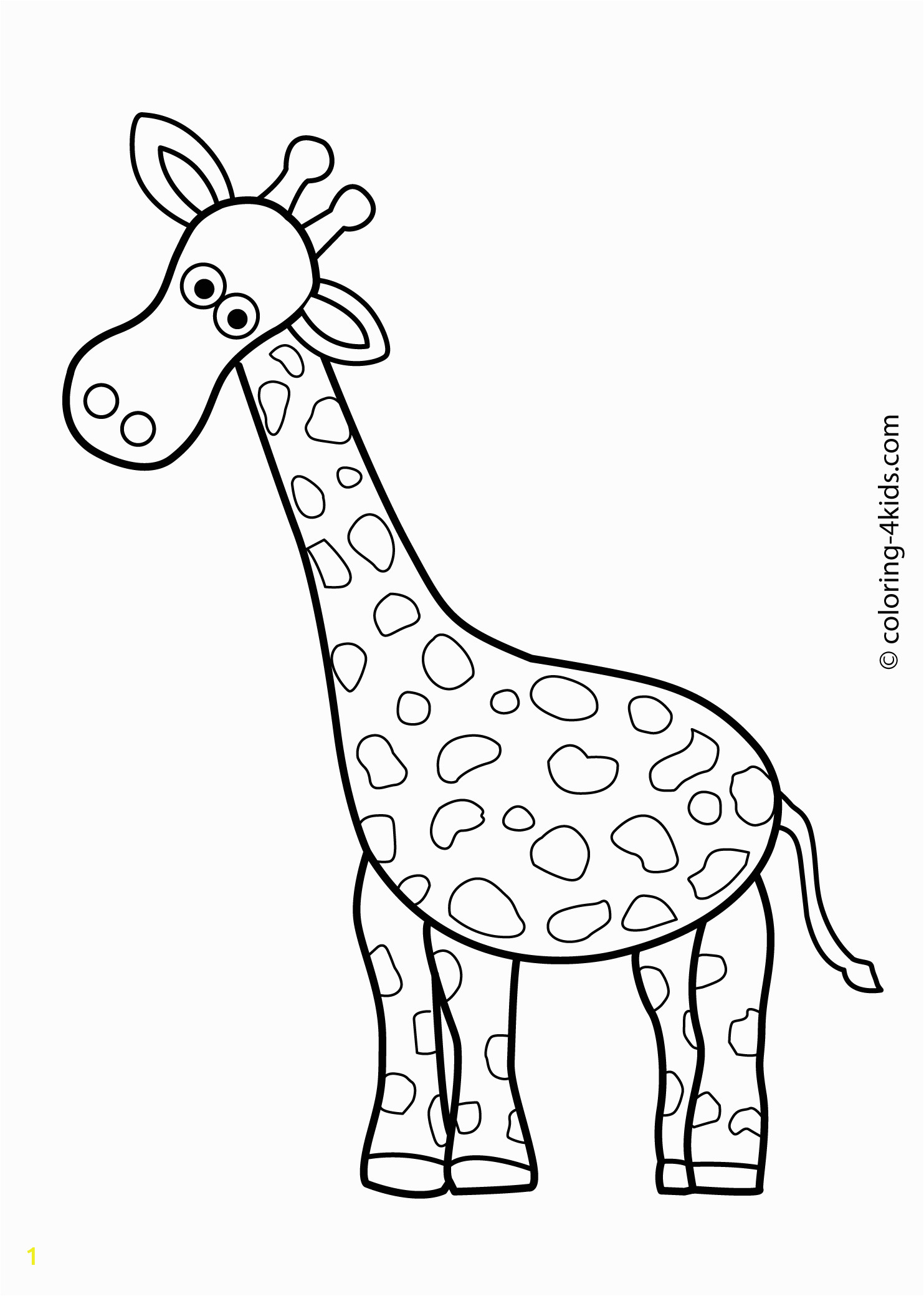 32 Zoo Coloring Pages for Kids Printable 8