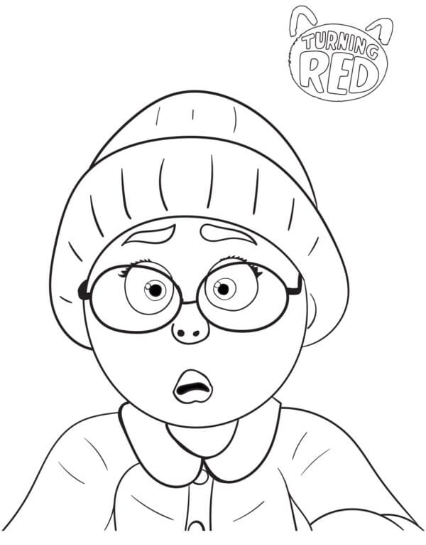 33 Red Panda Coloring Turning Red Coloring Pages Printable 6