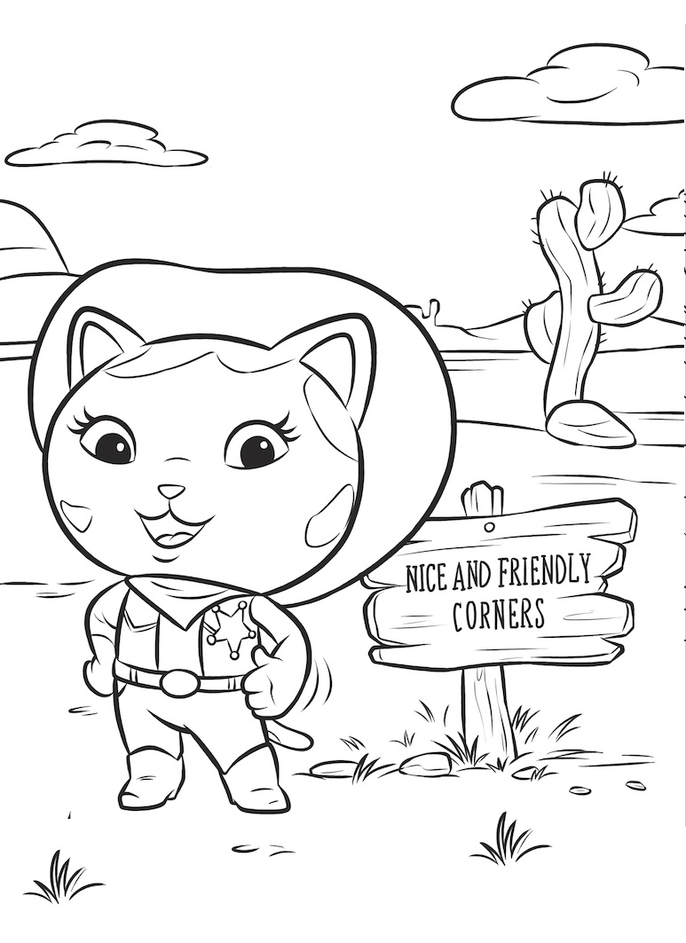 33 Sheriff Callie Coloring Pages Printable 9