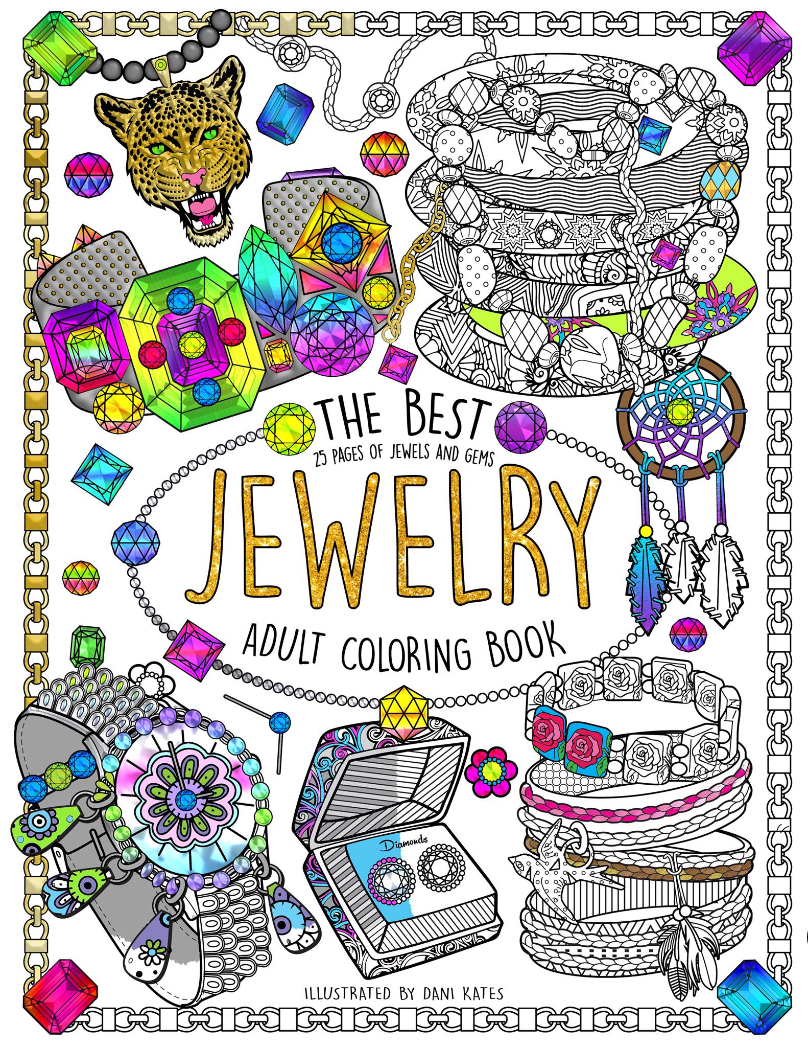 33 Shiny Jewelry Coloring Pages Printable 15