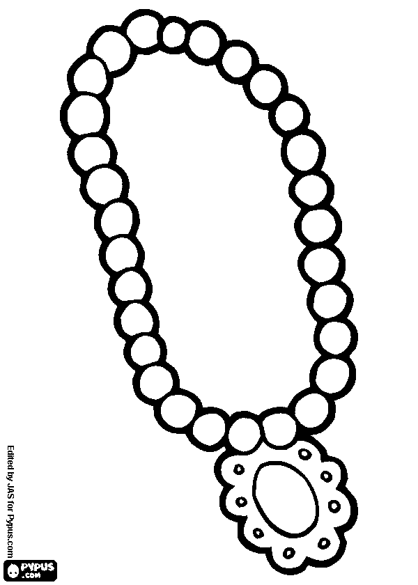 33 Shiny Jewelry Coloring Pages Printable 29