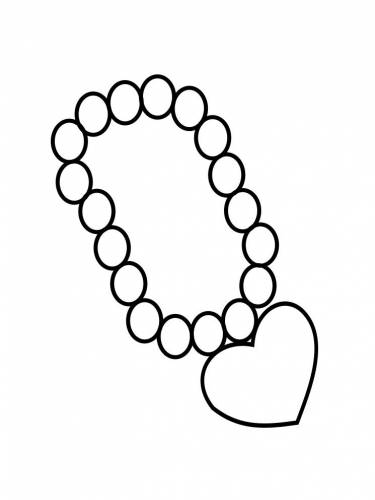 shiny jewelry coloring pages printable jpg