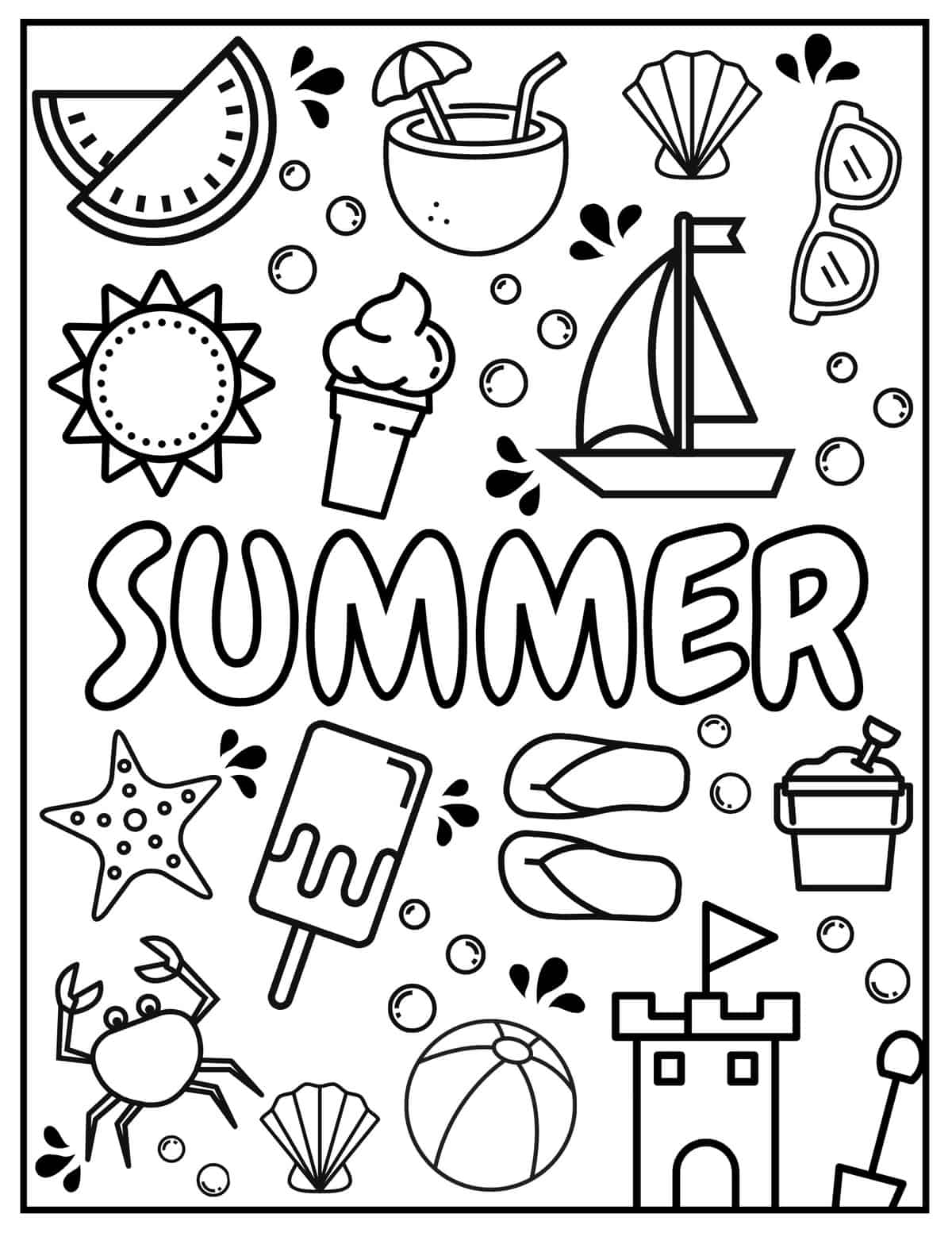 slide coloring pages printable jpg