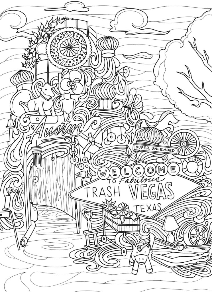 33 Travel Coloring Pages Printable 28