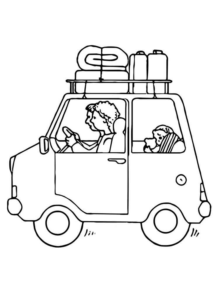 33 Travel Coloring Pages Printable 32