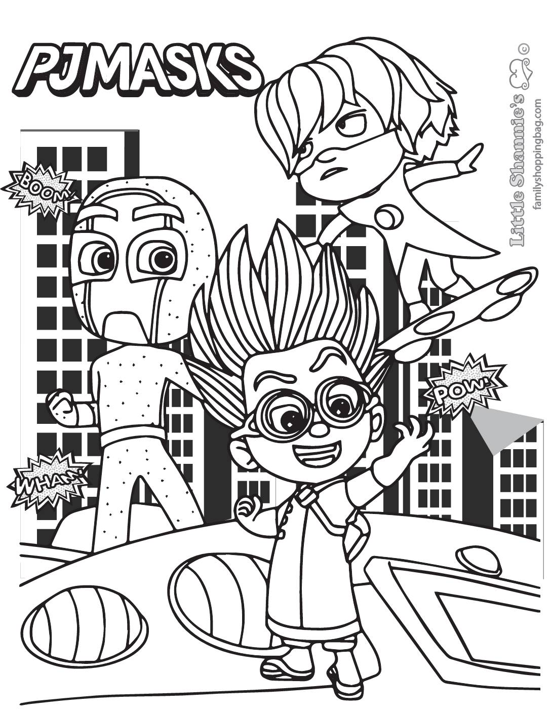 34 Catboy from PJ Masks Coloring Pages Printable 10